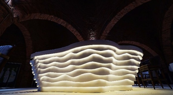 云南弥勒-东风韵“半朵云”艺术餐厅